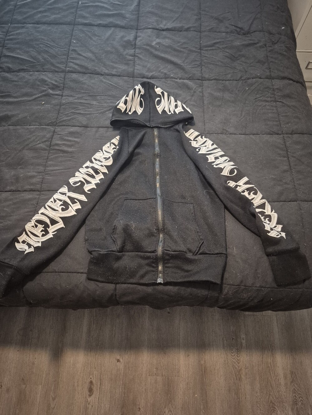 Vintage Never Angel Hoodie Size Small